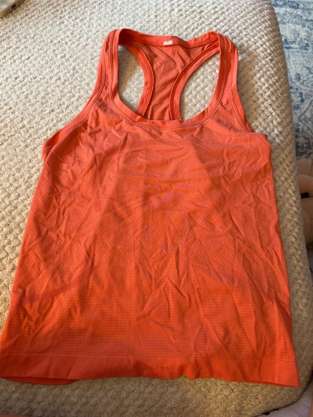 Lululemon Swiftly Tech Racerback Tank 2.0 Race Length in Warm Coral